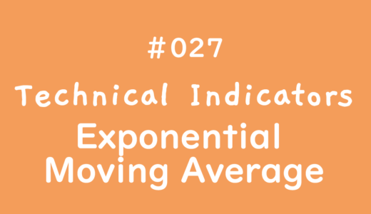 Exponential Moving Average(EMA)
